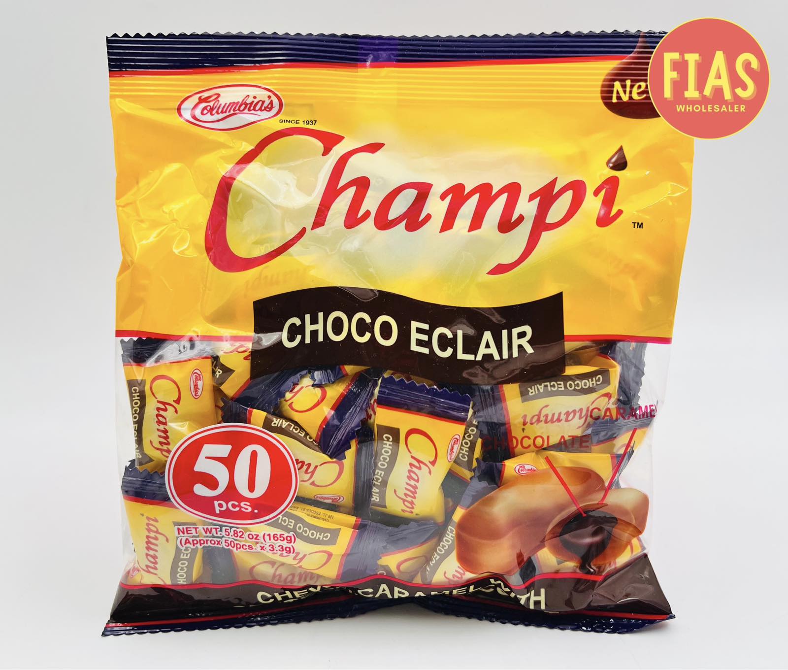 50 pcs Champi Choco Eclair Candy | Shopee Philippines
