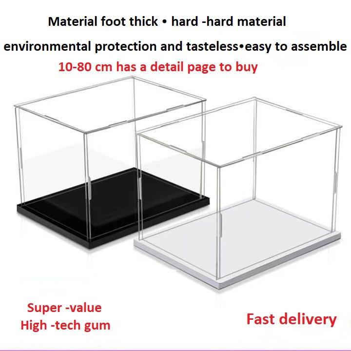 【Hot Sale】Acrylic Toy Collection Display Box Transparent High ...