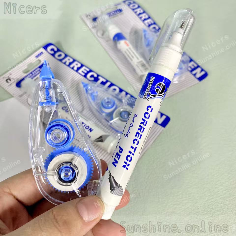 Correction set 2in1 with Correction Pen and Correction Tape ...