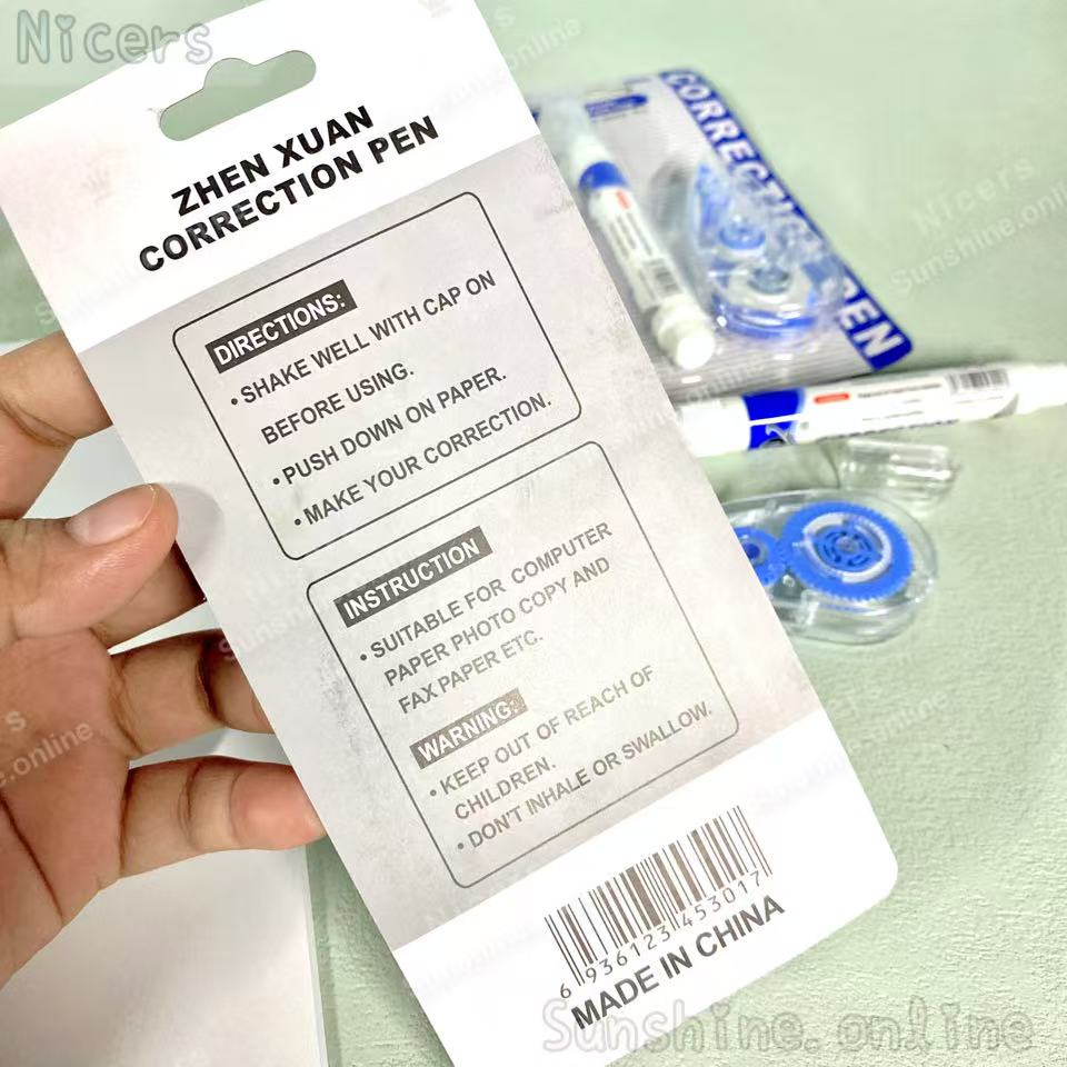 Correction set 2in1 with Correction Pen and Correction Tape ...