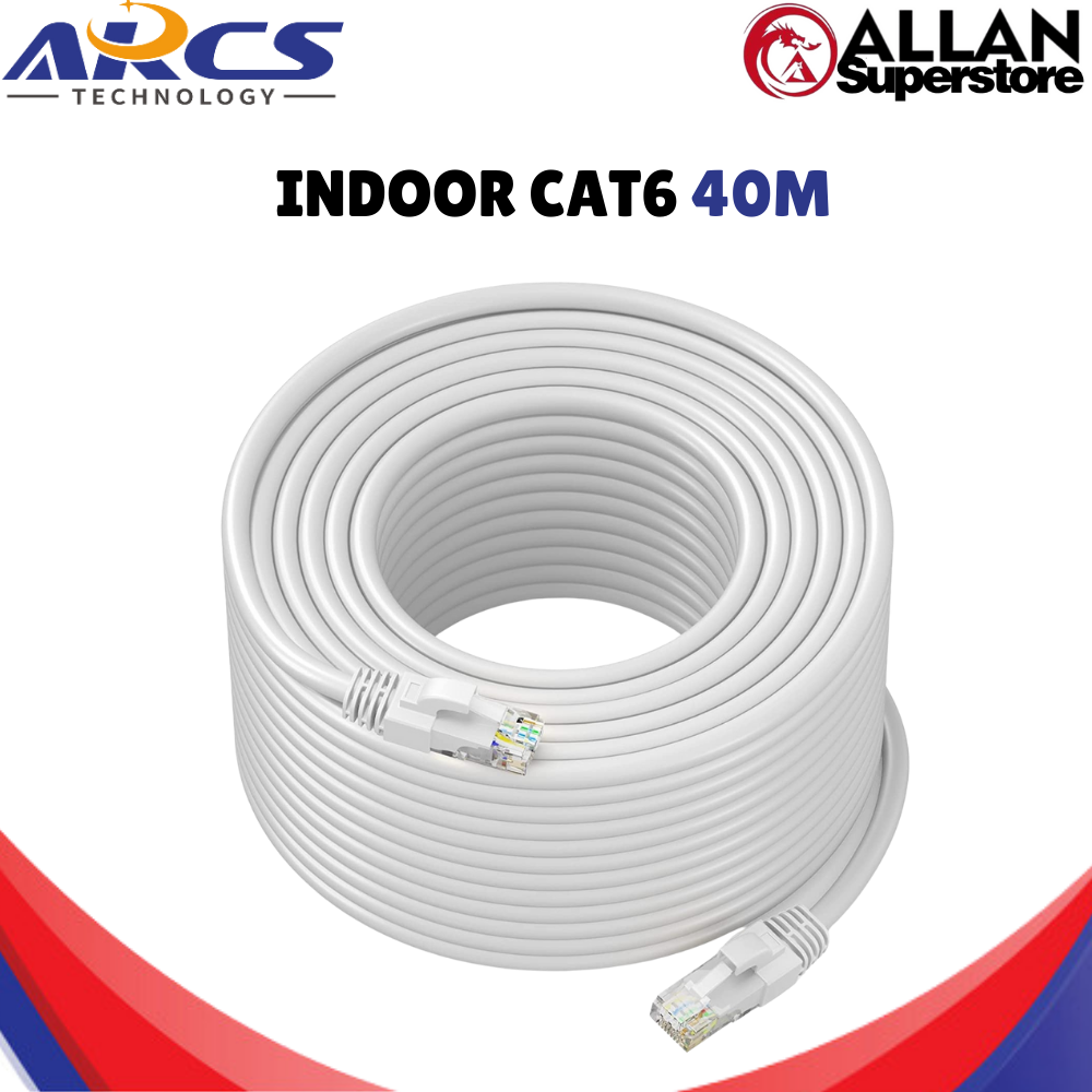 Arcs Technology Cat6 Patch Cord 5m-40m UTP Ethernet LAN Cable CCA Type ...