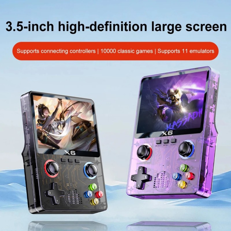 R36S Retro Handheld Video Game Console 3.5 Inch IPS Screen Player ...