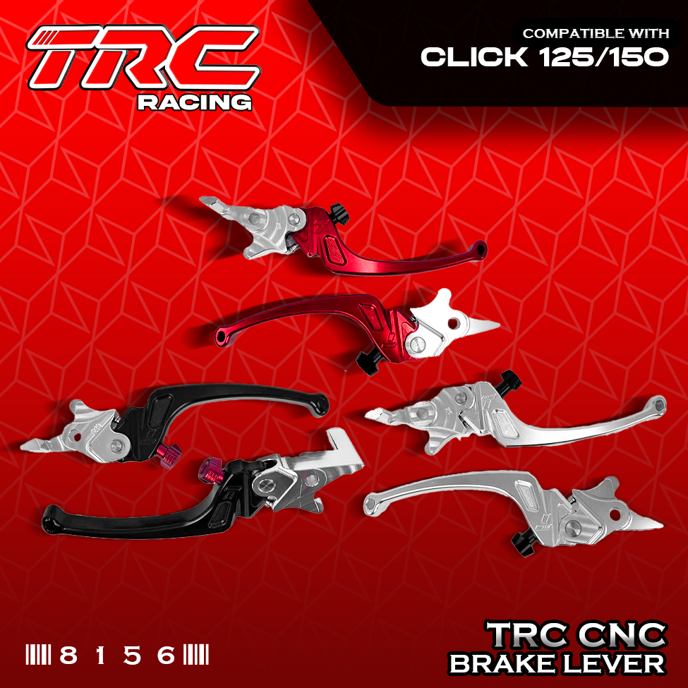 TRC RACING CLICK 125/150/160, GIORNO CNC BRAKE LEVER 8156 | Shopee ...