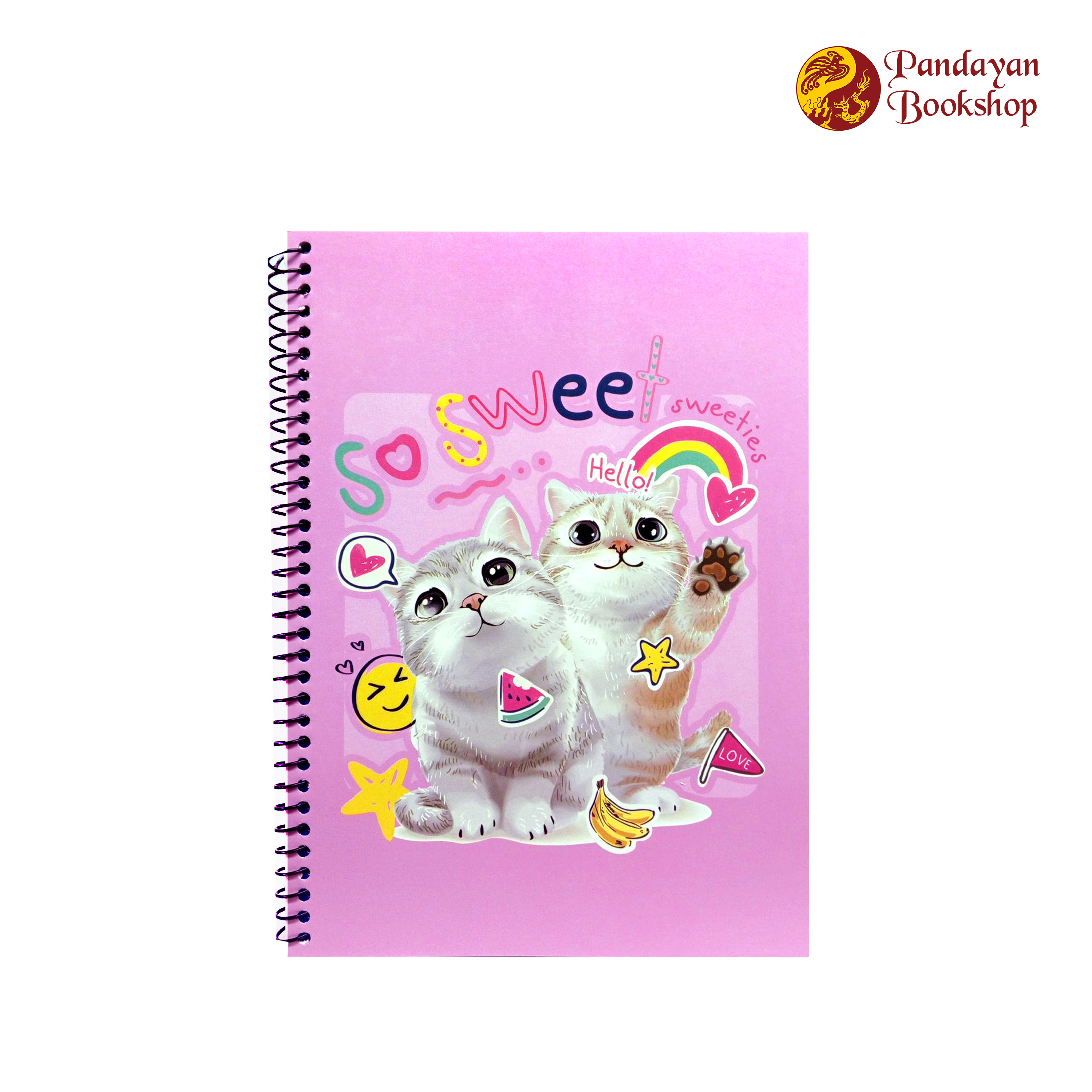 CPPI 685 Feel The Vibe Spiral Notebook 80 Leaves | Shopee Philippines