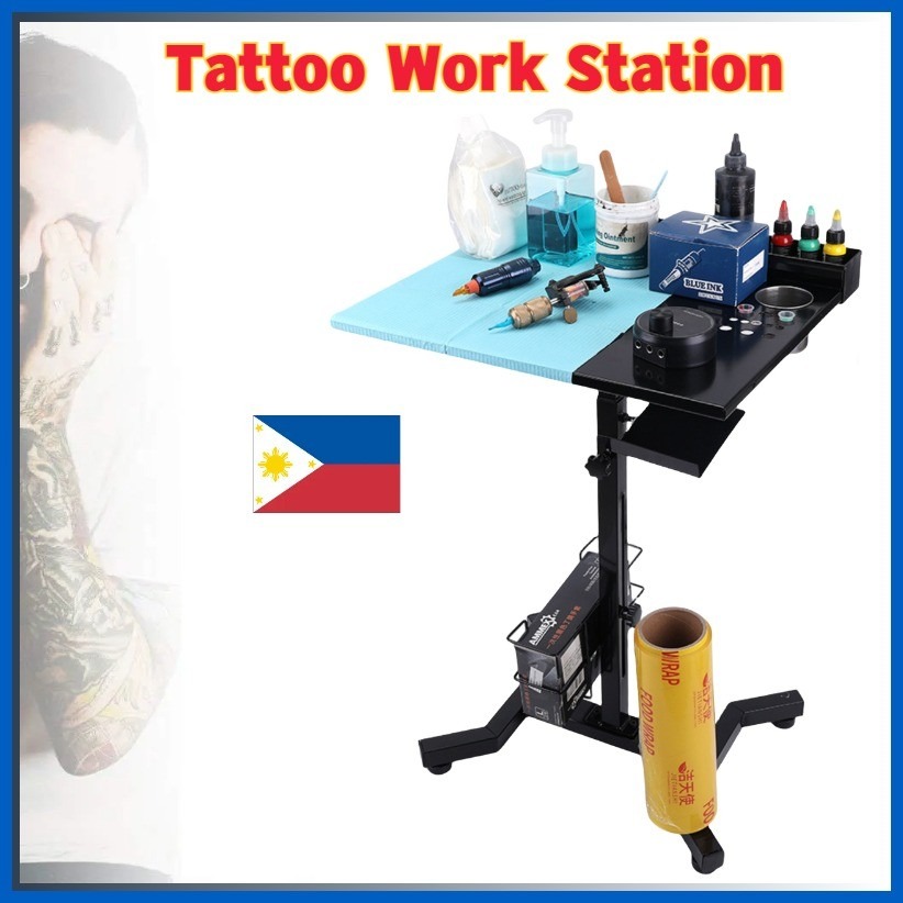 Tattoo Work Station Tattoo Table Tattoo Display Table Furniture Arm ...