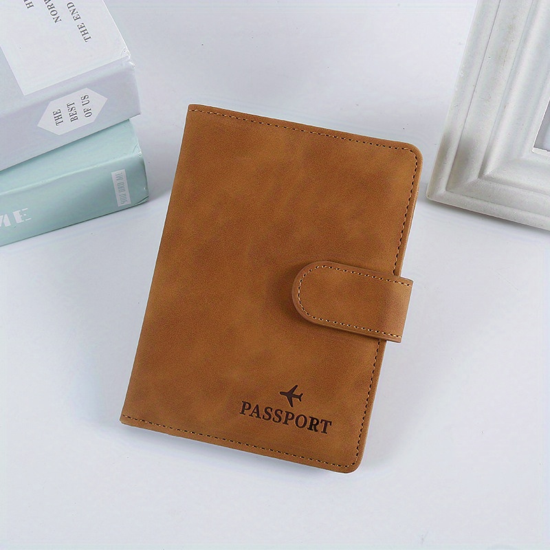 Multi-Color Travel Passport Cover with RFID Blocking for Secure and ...