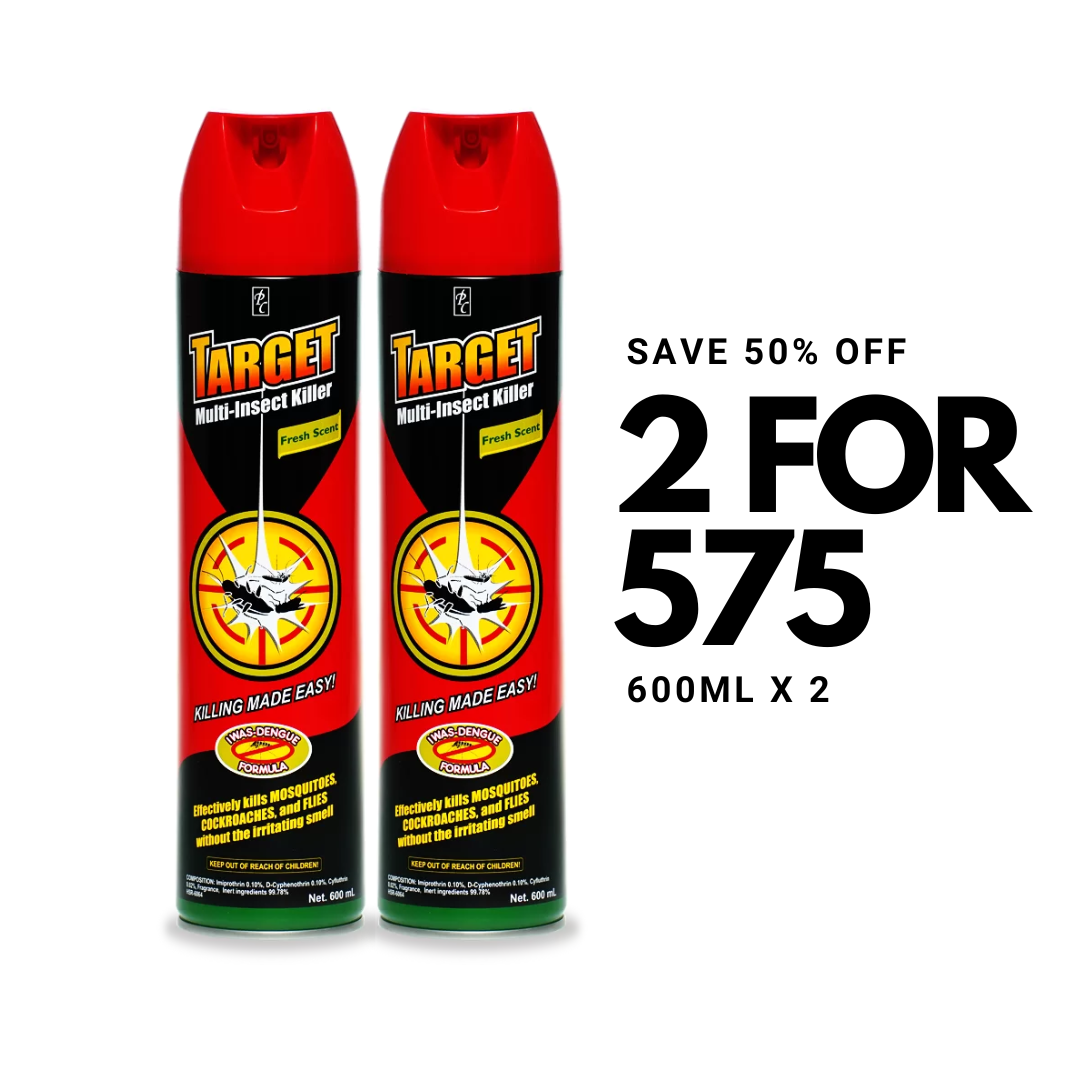 1+ 1 TARGET INSECT KILLER FRESH SCENT | Shopee Philippines