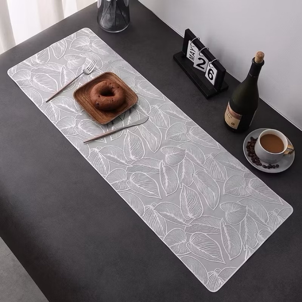 pvc waterproof non slip table runner-33x90cm | Shopee Philippines