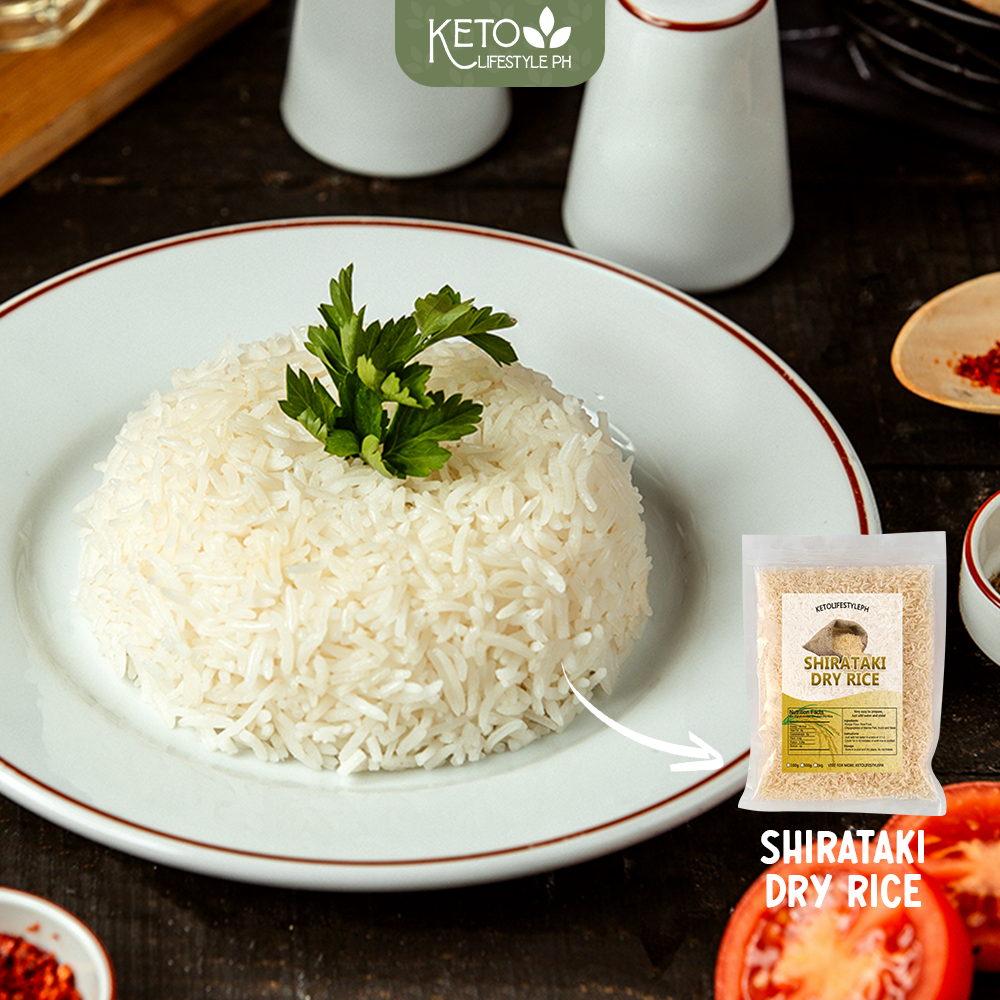 Shirataki Dry Rice 8kg (Low-Calorie/Low Carb/Gluten free) | Shopee ...