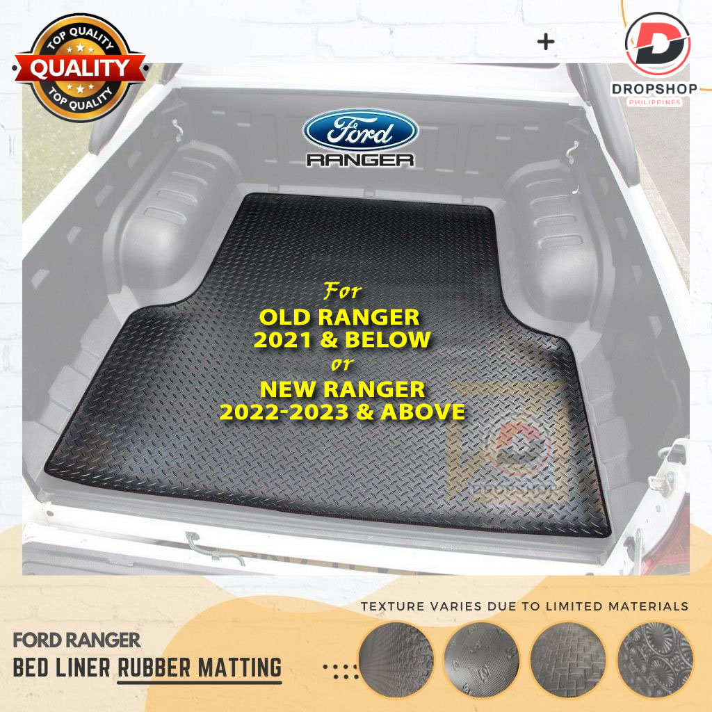 DP Pickup Truck Rubber Matting for OLD FORD RANGER 2021 & Below or NEW ...