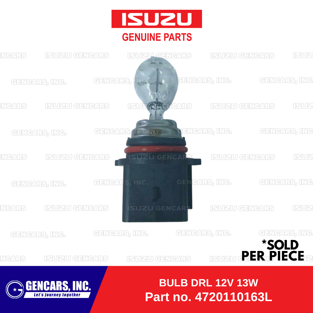 Isuzu Bulb DRL 12v 13w for Dmax 2024-2025 4Z4E/4JJ3 (Generic ...