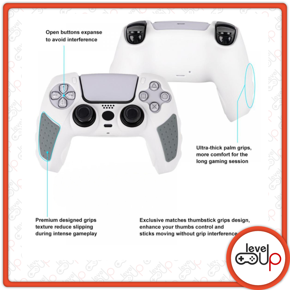 PlayStation PS 5 PS5 DS5 Controller Premium Anti Slip Skid Proof ...