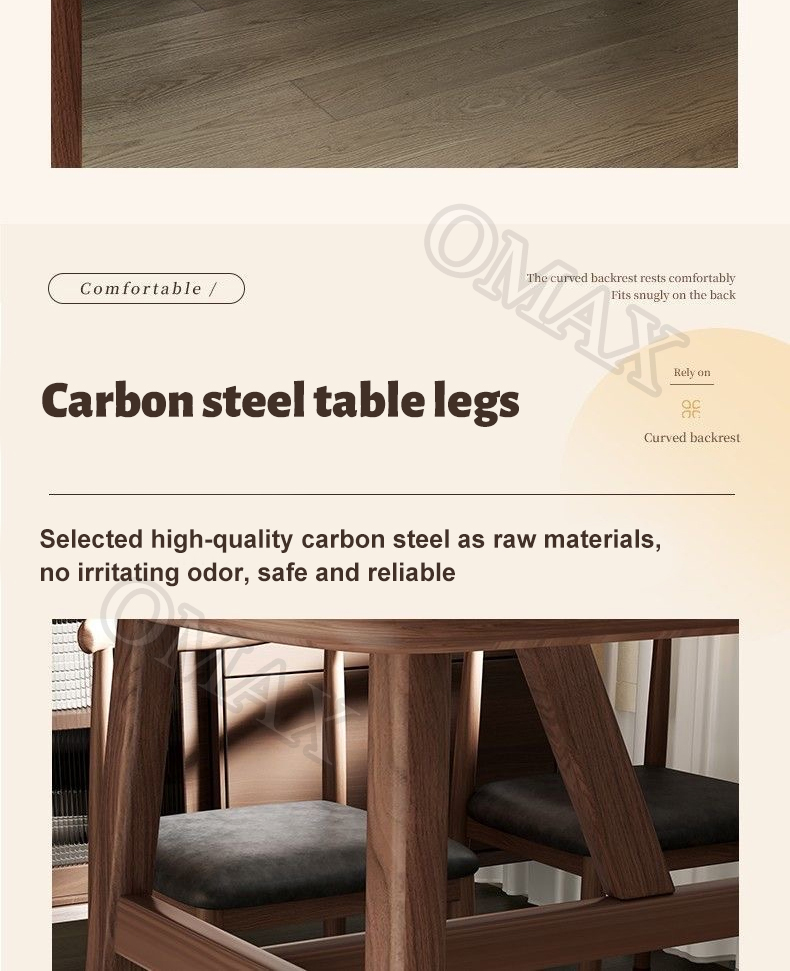 Solid Wood Dining Table Kitchen Tables And Chair Set 4/6 Seaters Office ...