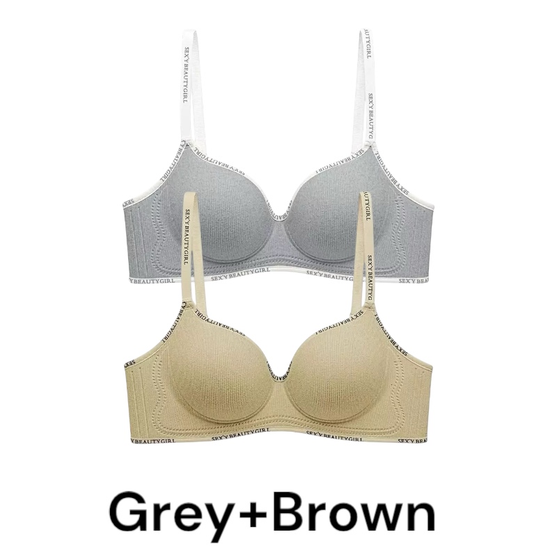 BUY 1 TAKE 1 CAPIN 3CM Thick Cup Pure Cotton Push Up Bra for Women ...