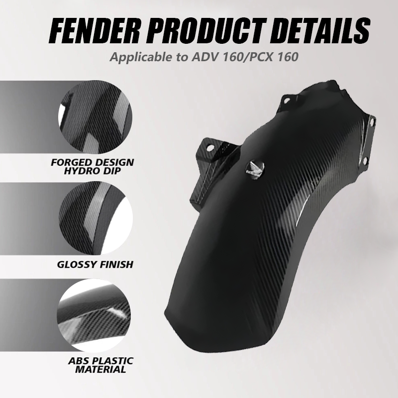 【12H Ship】ADV 160/PCX 160 REAR TIRE HUGGER Honda Rear Tire LONG REAR ...