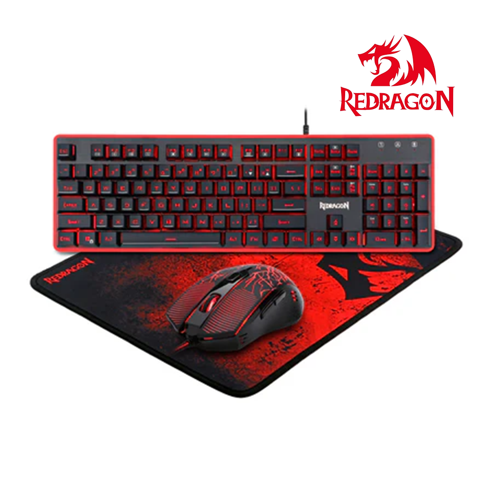 Redragon S107-1 3in1 Gaming Keyboard & Mouse Combo | Shopee Philippines