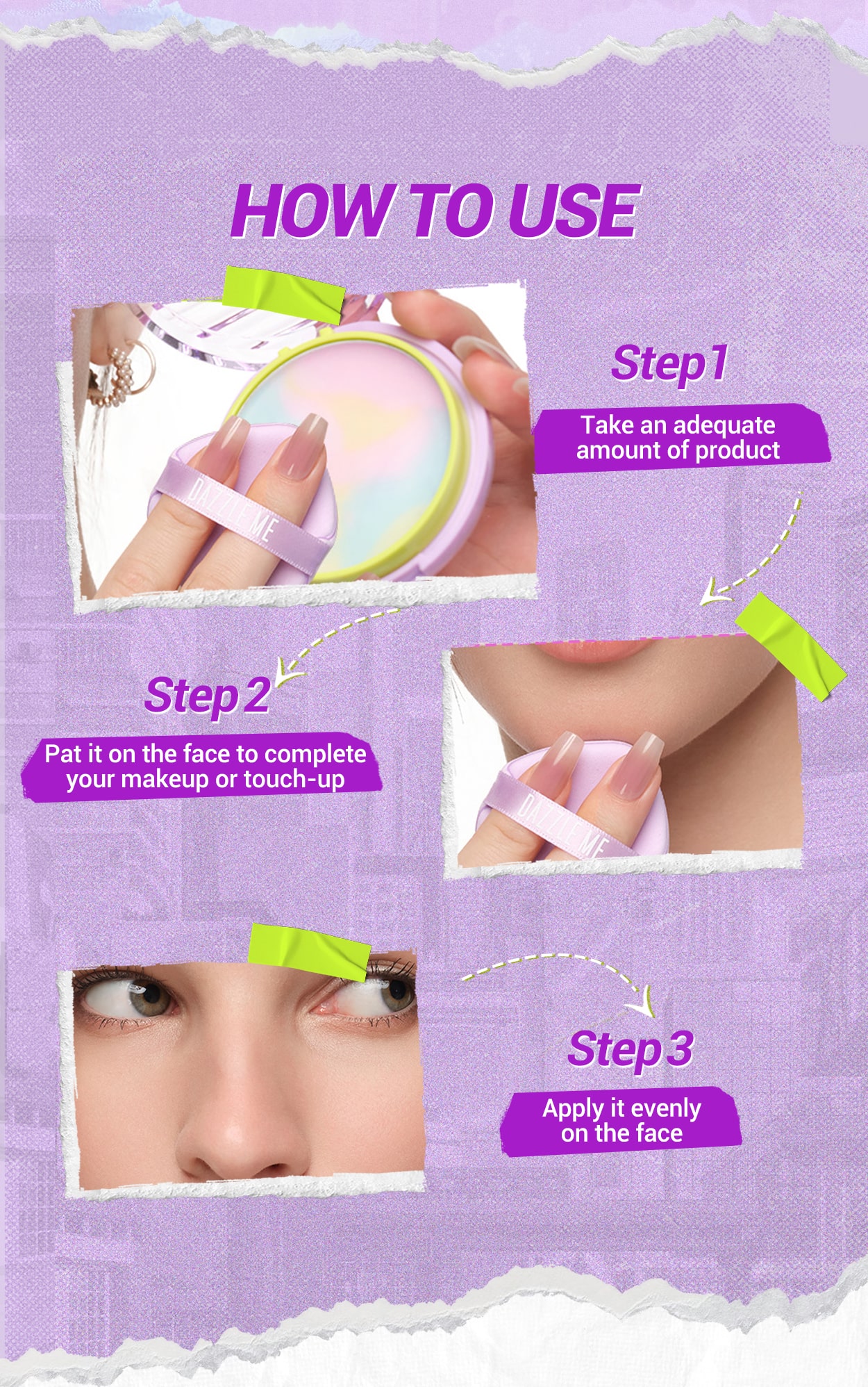 MOST LOVED! | DAZZLE ME Better Than Filter HD Invisible Powder | 24H ...
