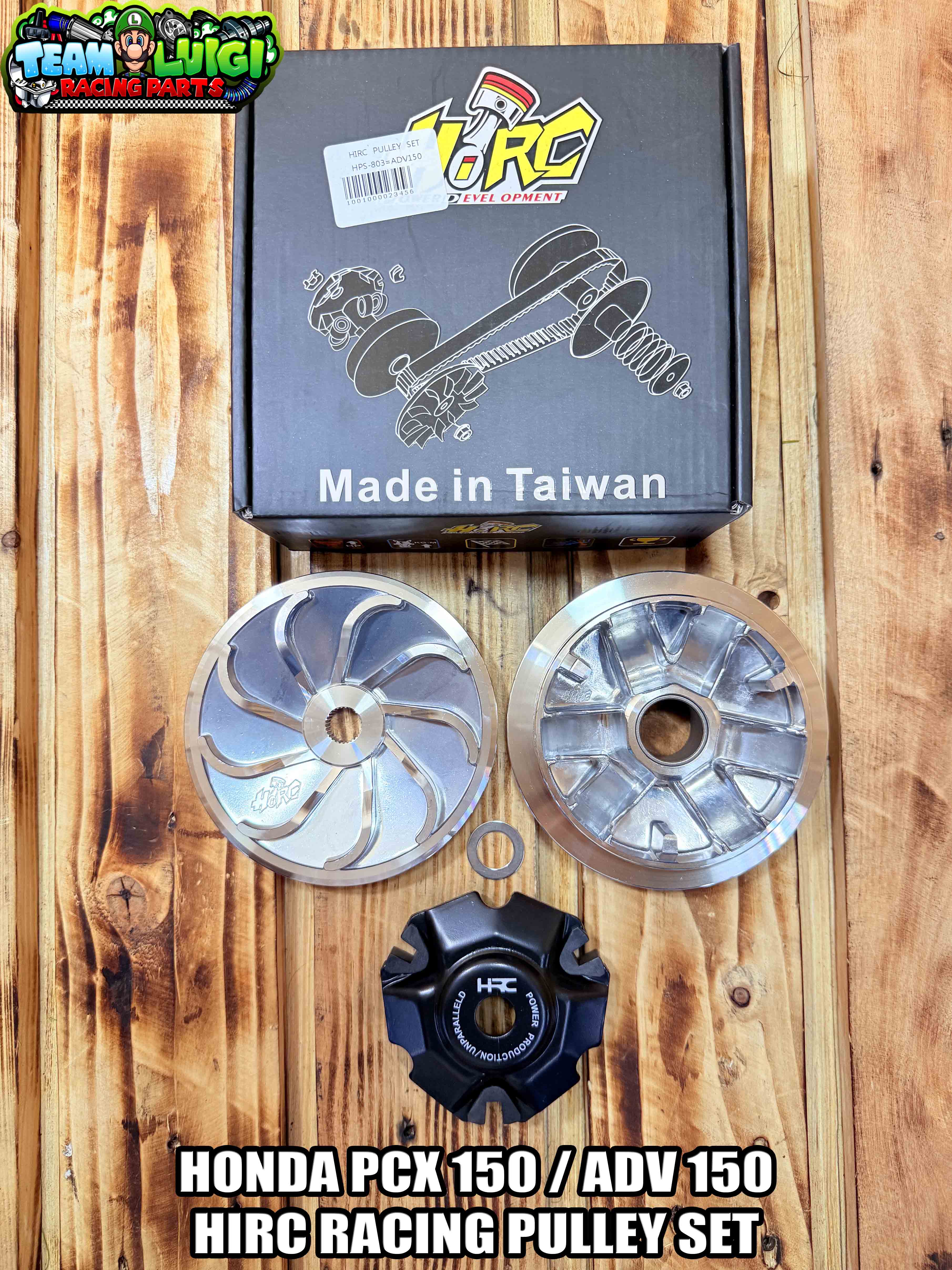 HIRC RACING PULLEY SET TAIWAN TECHNOLOGY 100% MADE IN TAIWAN | Shopee ...
