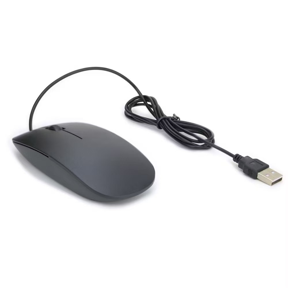 Slim USB Optical Wired Mouse For Laptop Computer | Shopee Philippines