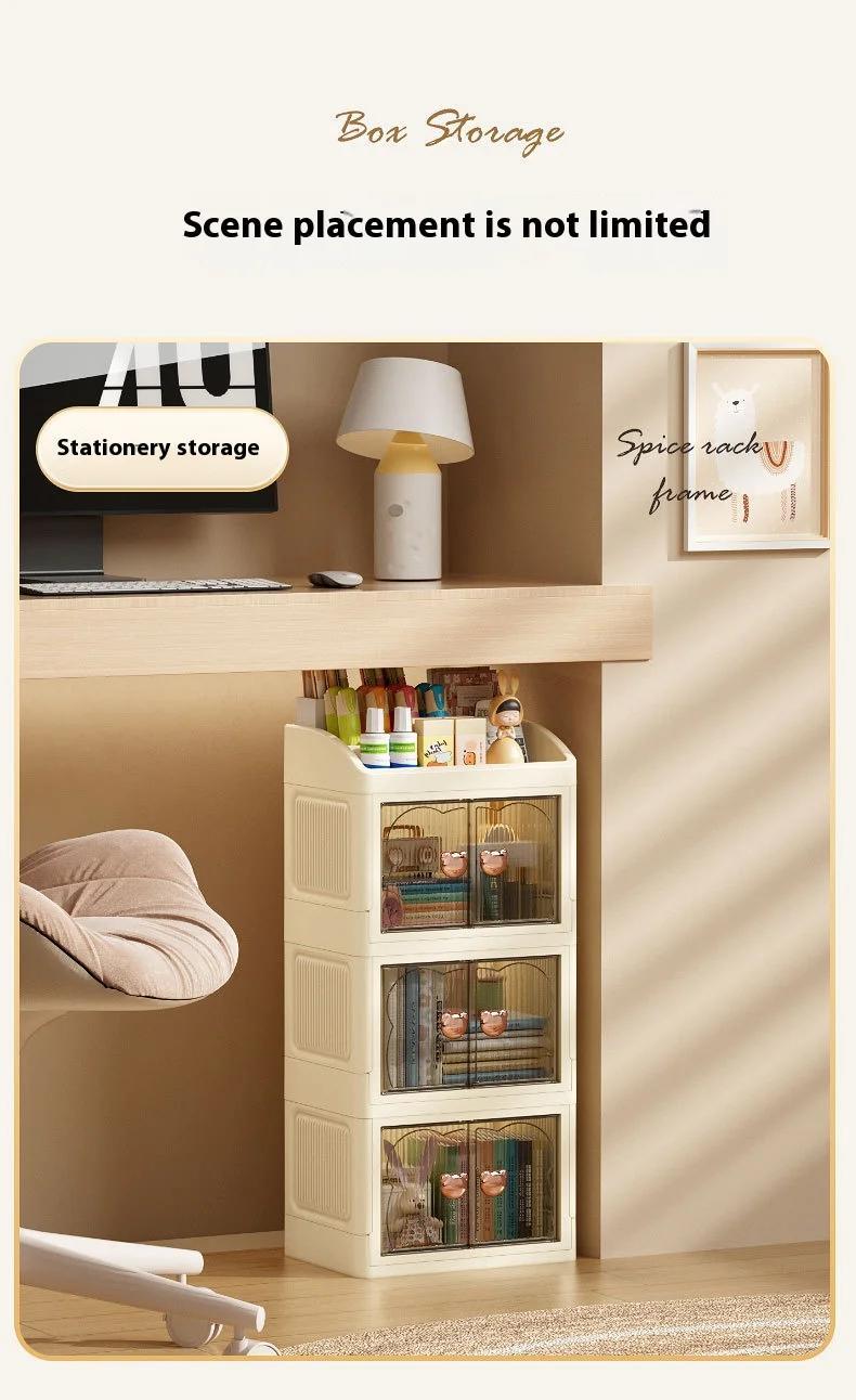 Make up organizer storage desktop cabinet luxury stacking perfume ...