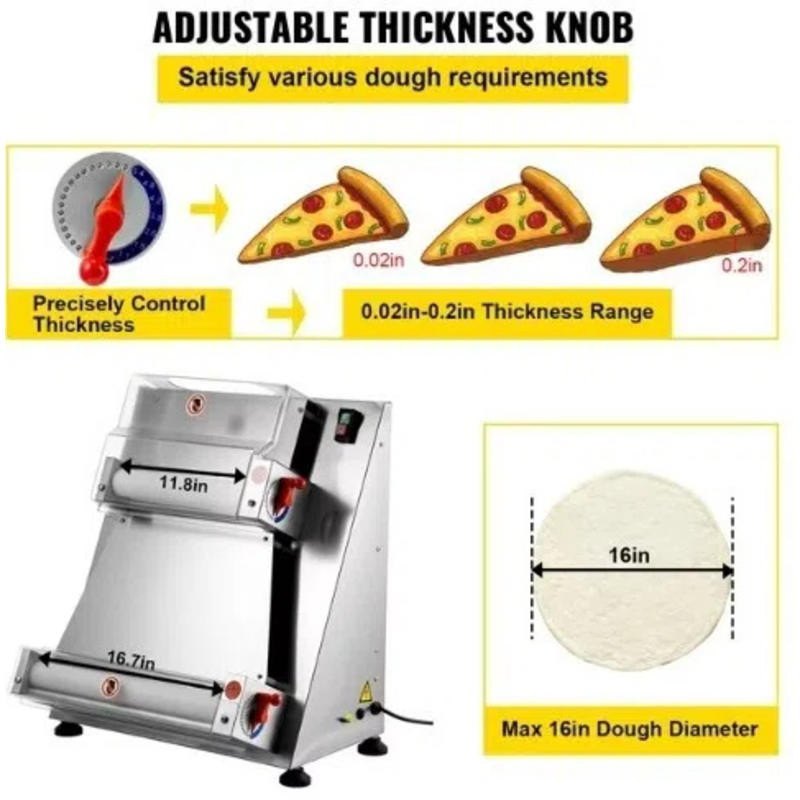 Pizza Forming Machine Commercial Fully Automatic Pizza Noodle Pressing ...
