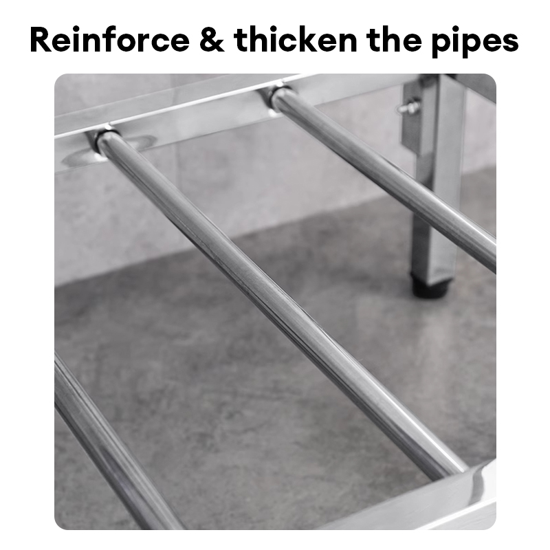 Stainless Steel Sink Rack Kitchen Storage Rack Kitchen Dish Basin ...