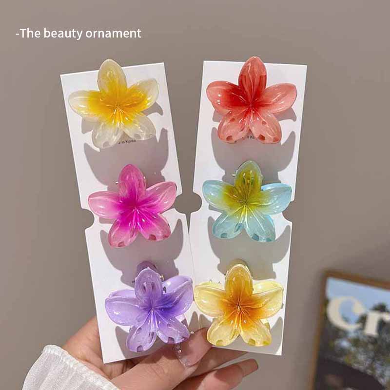 Hot Tomato Colour-Up Crystal Frame Gold & Multi Hair Clip main image 0