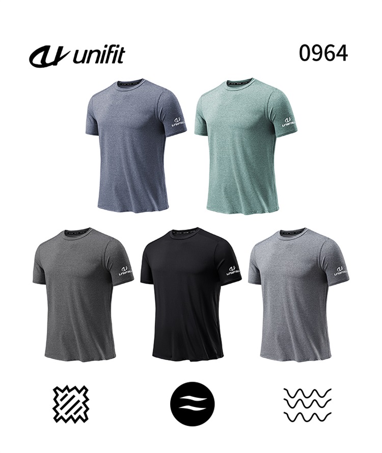 UNIFIT Dry Fit T-Shirt for Men and Women - Sports Training Breathable ...