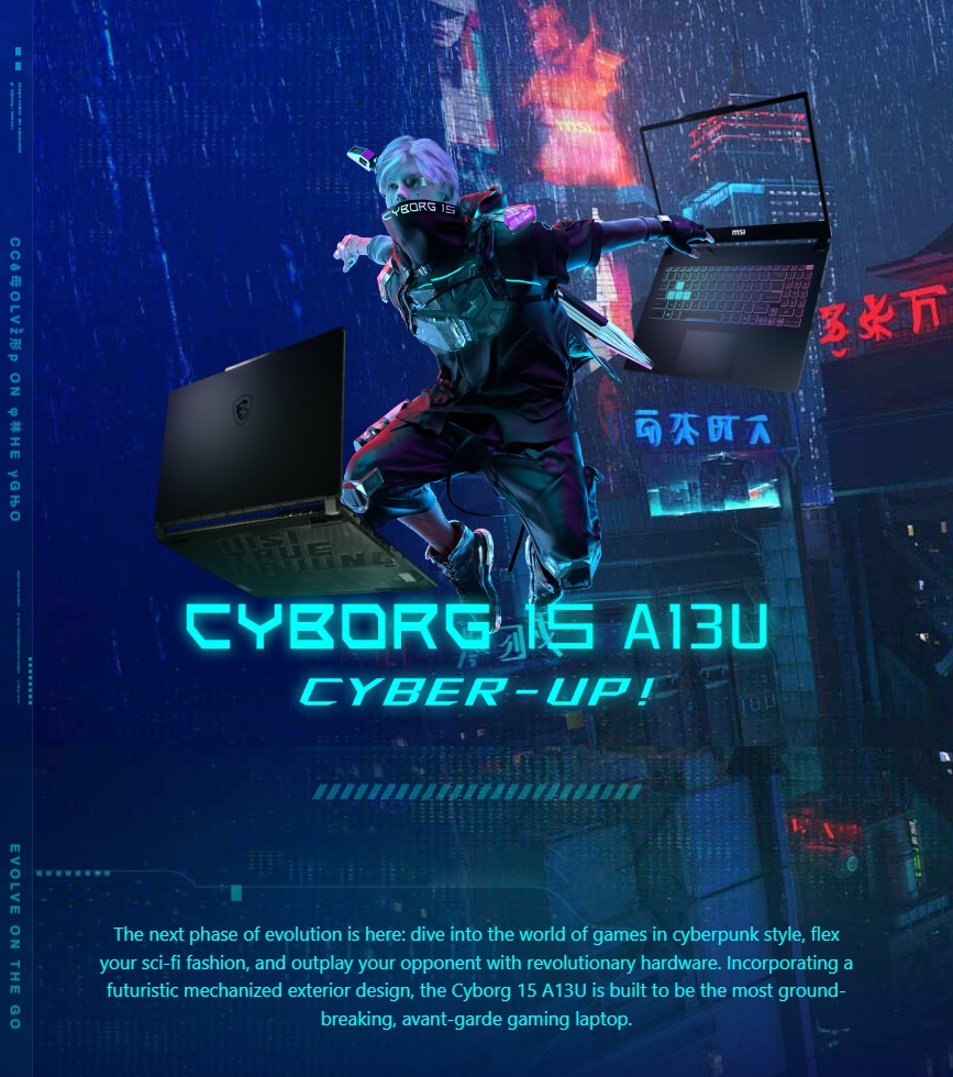 MSI Cyborg 15 A13UC-1458PH 15.6