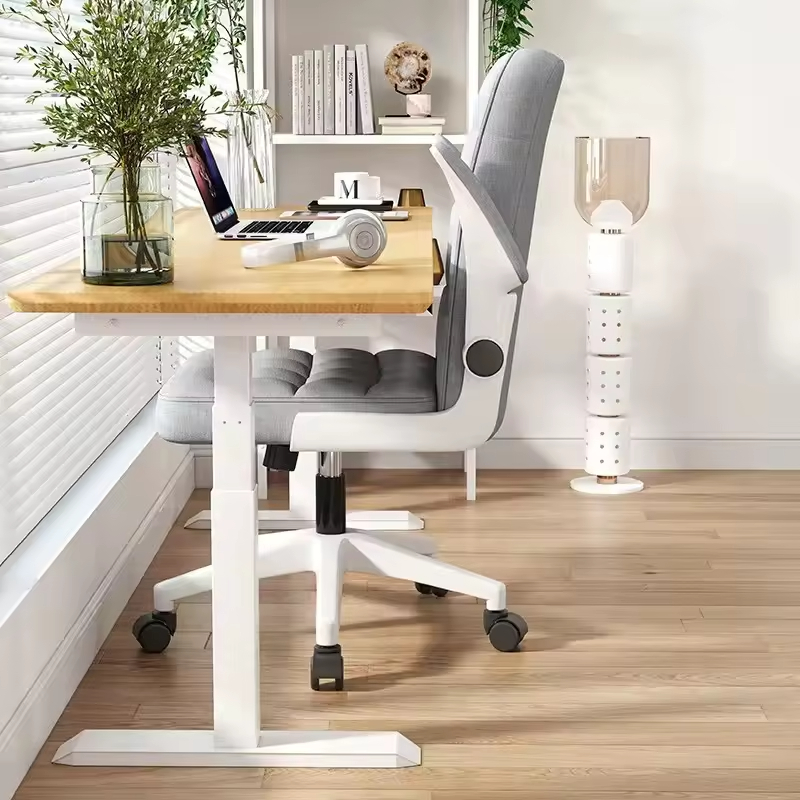 Swivel Office Chair Ergonomic Computer Chair Plastic Home Desk Chair ...
