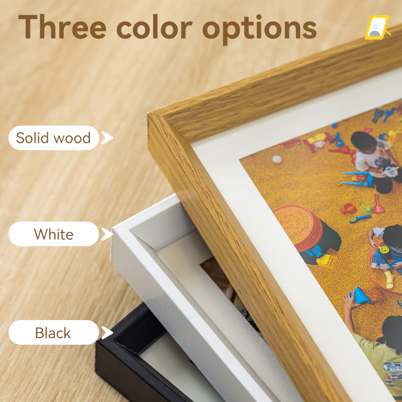 Deli Vusign 4R/5R Inch Picture Frame Wooden Photo Frame Home Decoration ...