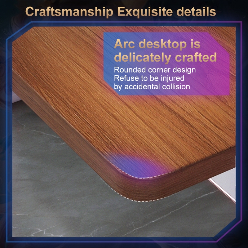 Snap-in Liftable Desk Office Table Wooden Computer Table Simple Desktop ...