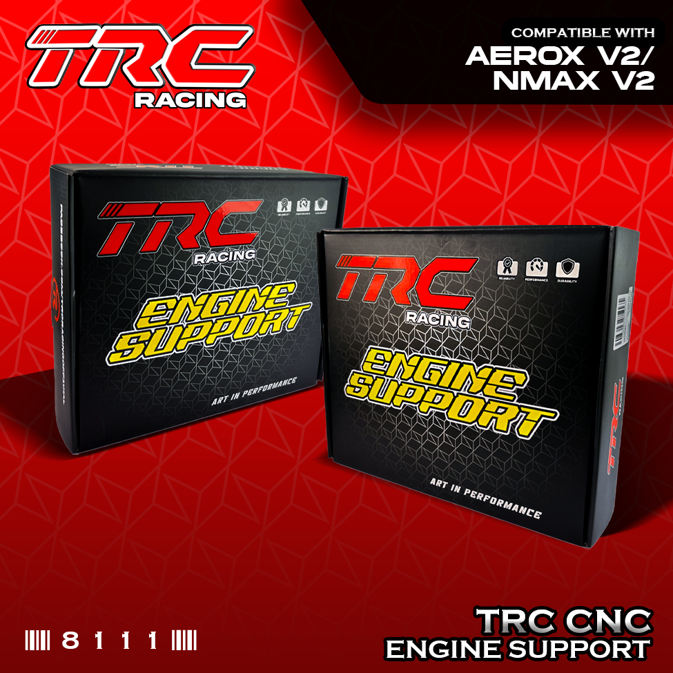 TRC RACING AEROX V2/NMAX V2 CNC ENGINE SUPPORT PLUS 2 8111 | Shopee ...