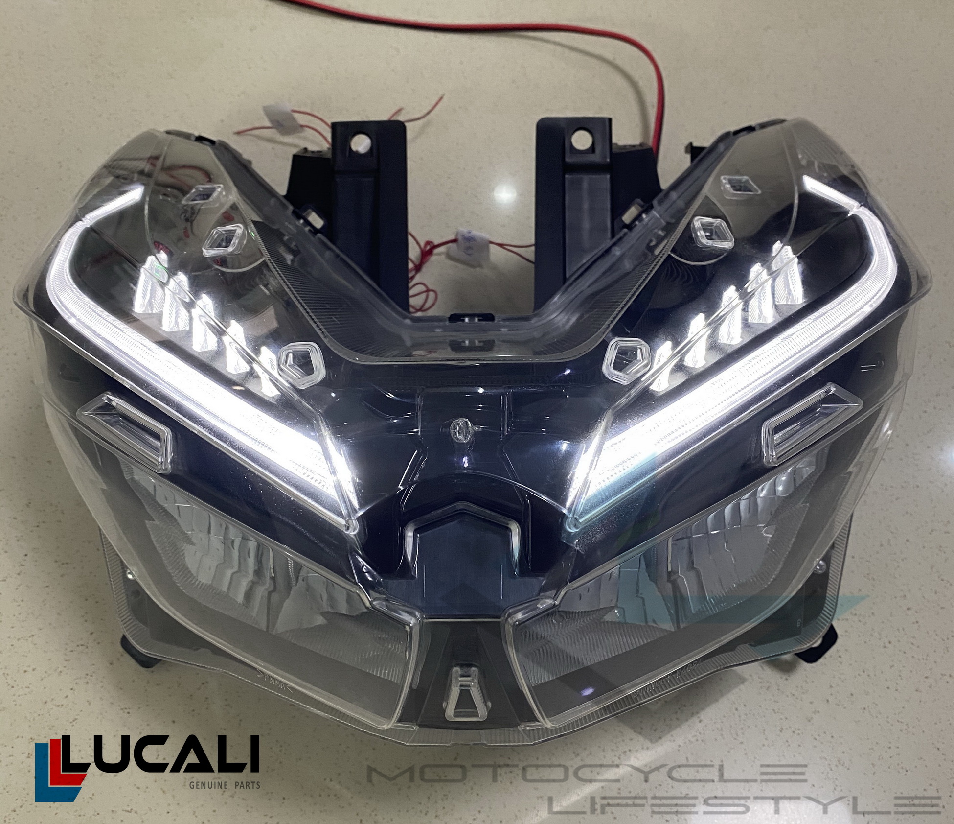 Headlight Assy Click125/150 Version 2 LED/ Click V2 V3 V4 | Shopee ...
