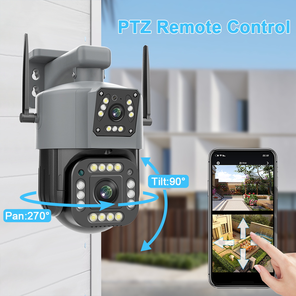 BUY 1 TAKE 1 V380 Pro CCTV Camera Dual Lens 4K HD Wireless Wifi Outdoor ...