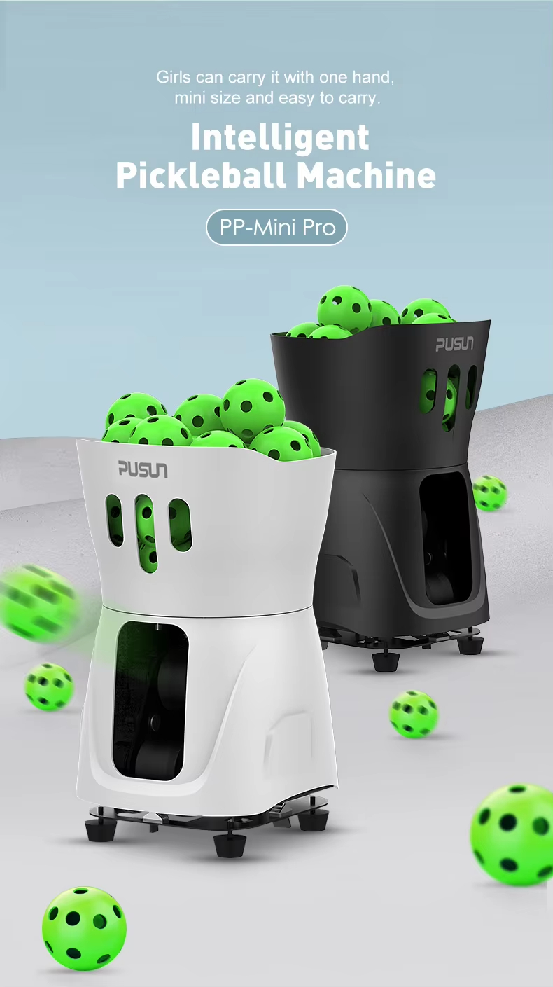 PUSUN PP-MINI PRO Pickleball Machine Automatic Electronics for Training ...