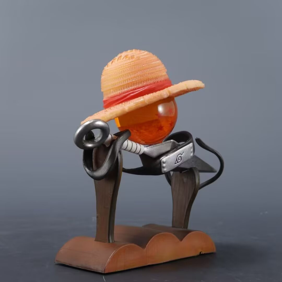 Little akiba anime Dragon ball z one piece Naruto figure model toy with ...