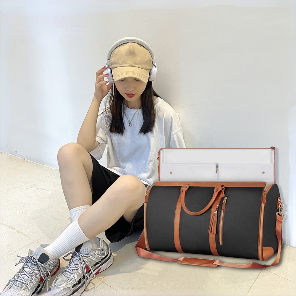 Foldable Gym Bag for Travel&Fitness Large Capacity Waterproof Duffel ...