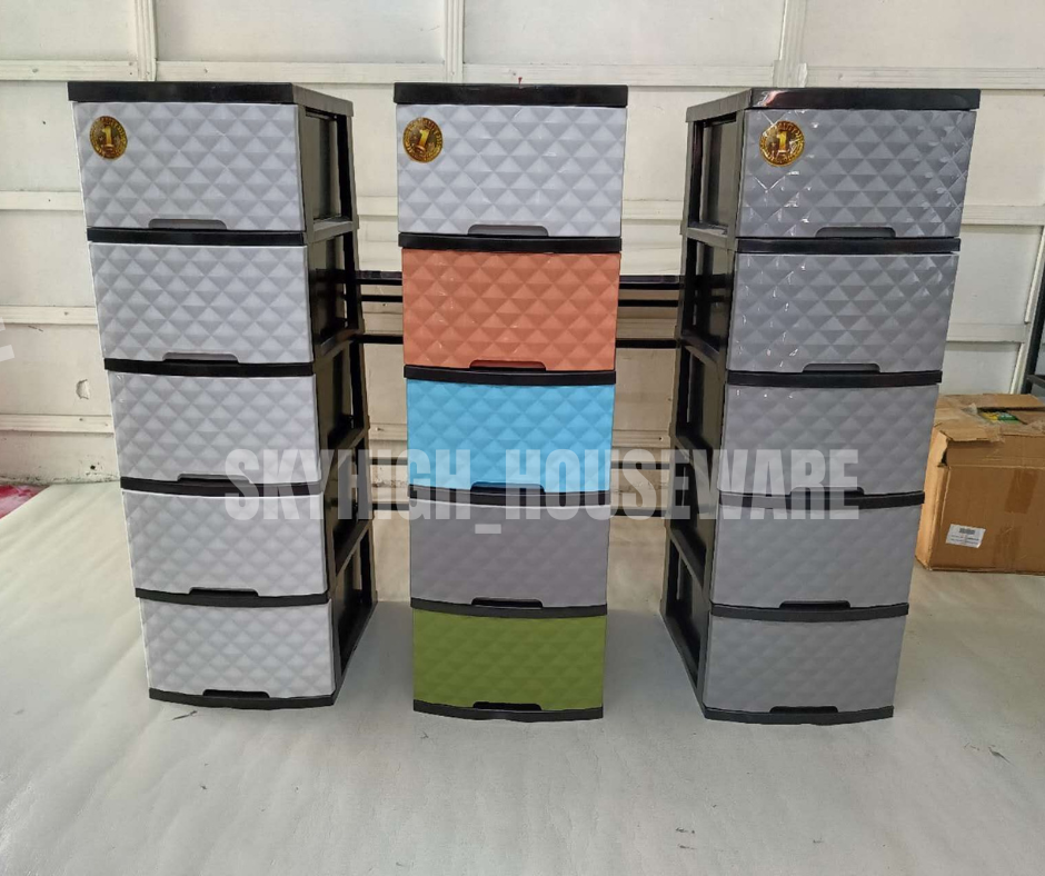 BENGAR DIAMOND DESIGN 5 AND 6 LAYER DRAWER / CLOTHES ORGANIZER ...