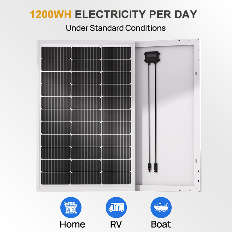 Solar Panel 200Watts Solar Panel Full Power IP65/IP67 Waterproof ...