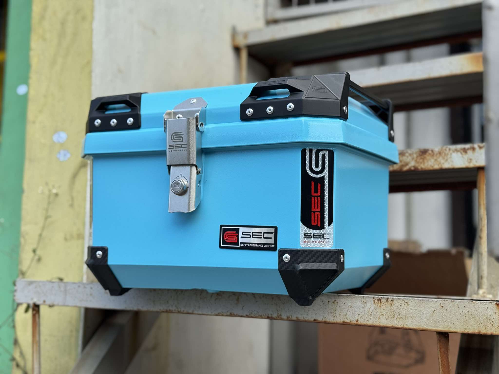 SEC SECURE 36L HARD PLASTIC TOP BOX | Shopee Philippines