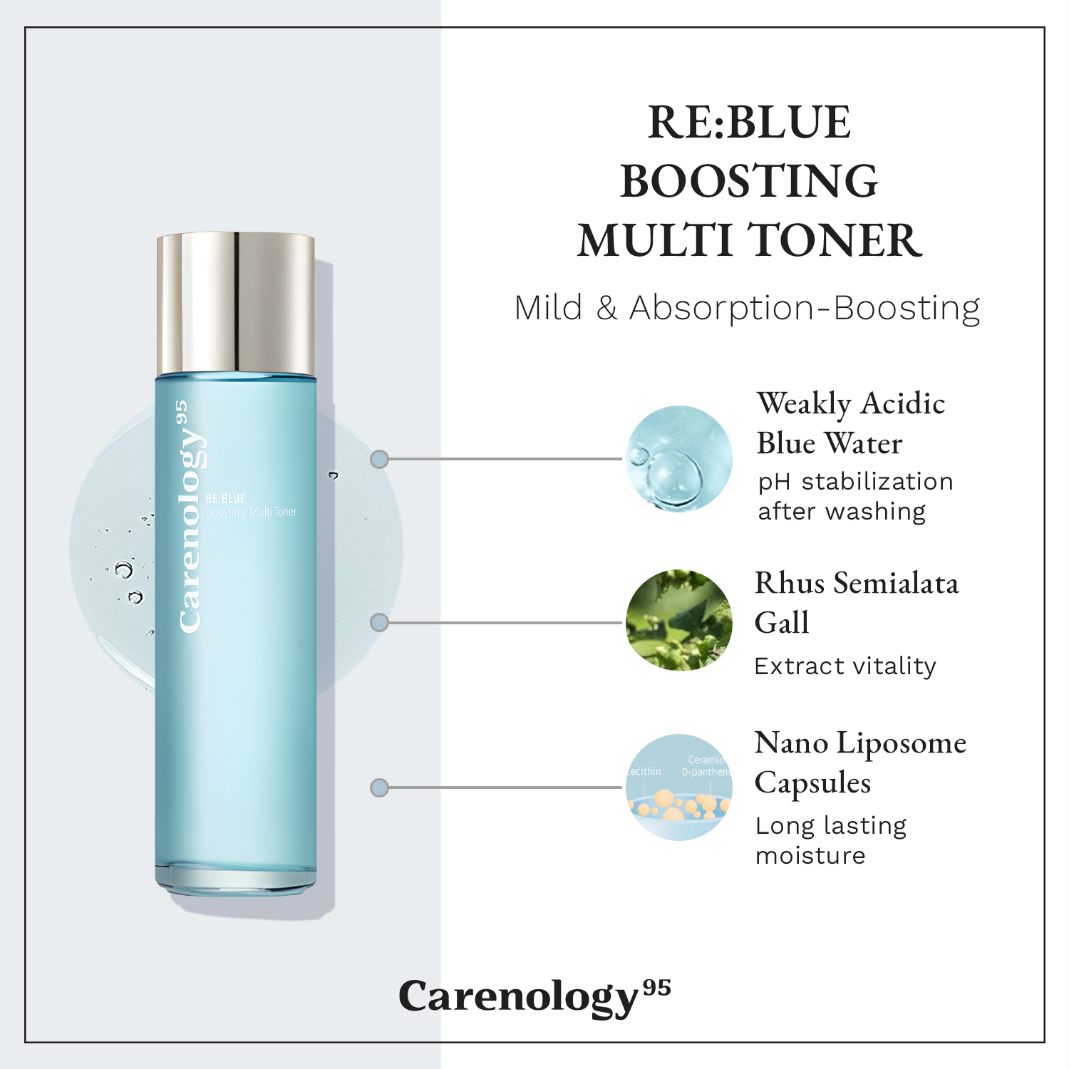 Carenology RE:BLUE Boosting Multi Toner | Shopee Philippines