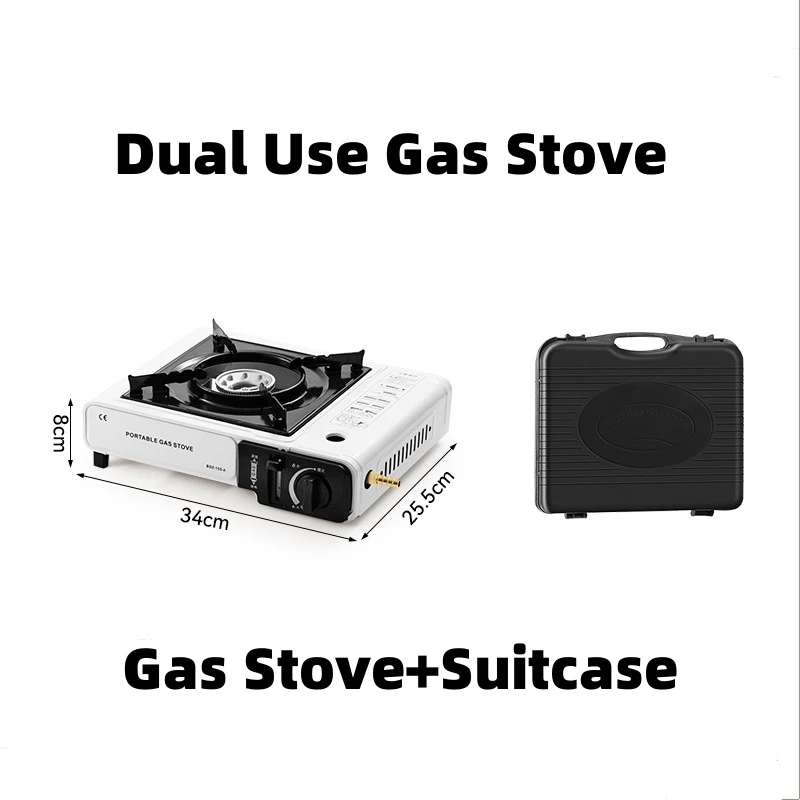 Réchaud De Camping à Gaz Butane – Mono-brûleur – Pliable – Compact – Neuf