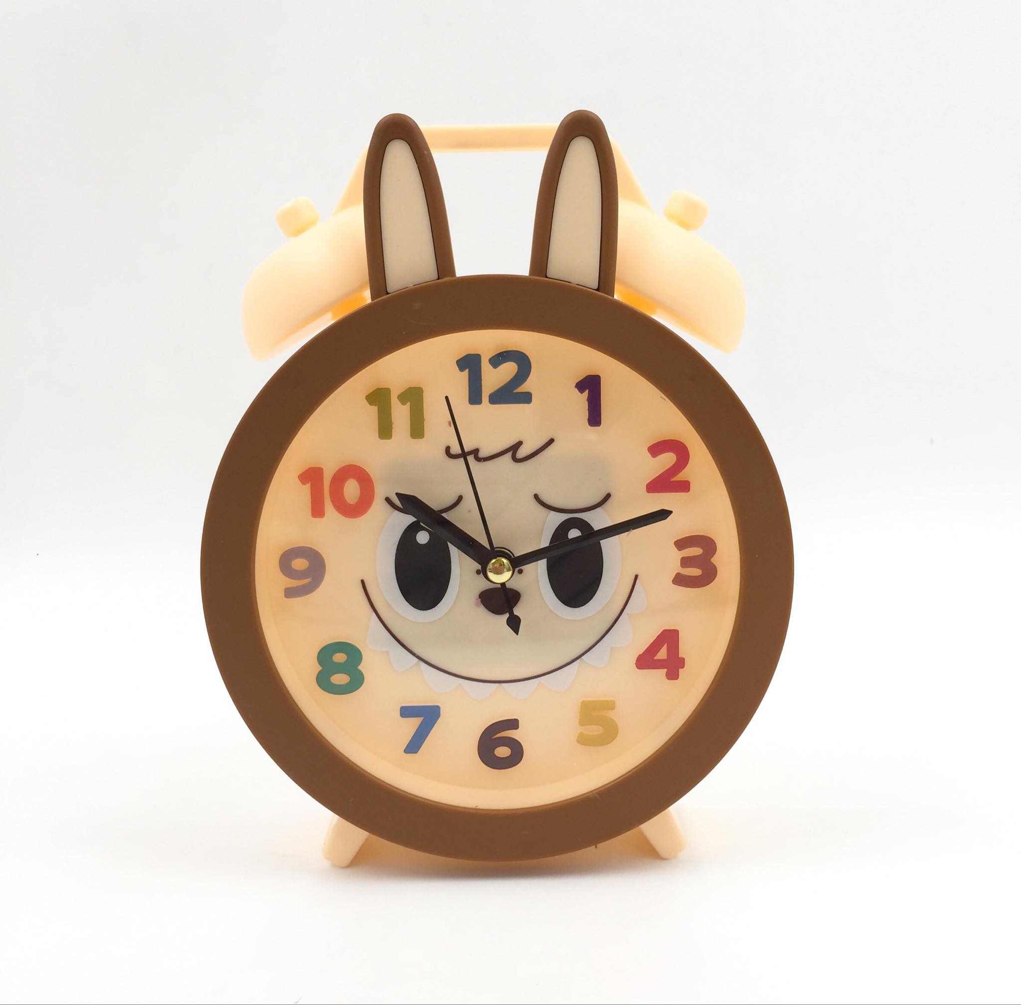 MP 14cm Labubu Design Big Desktop Analog Round Alarm Clock Battery ...
