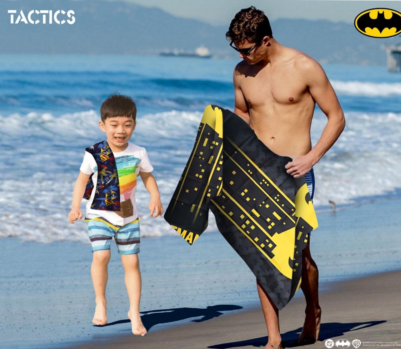 Batman™ Quick Dry Microfiber Sports Towel | Fast Absorbent Gym Workout ...