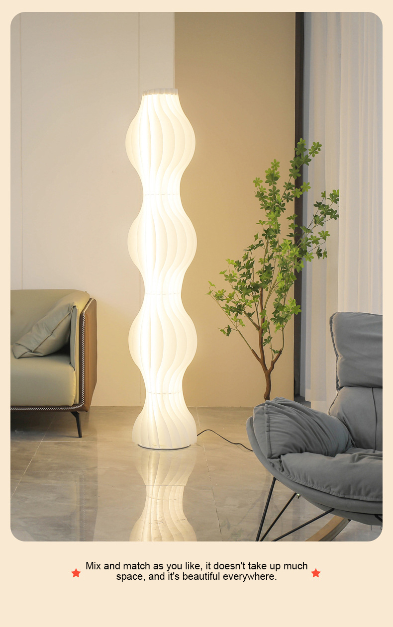 Picture of Nordic style floor lamp living room atmosphere lamp sofa decorative ...