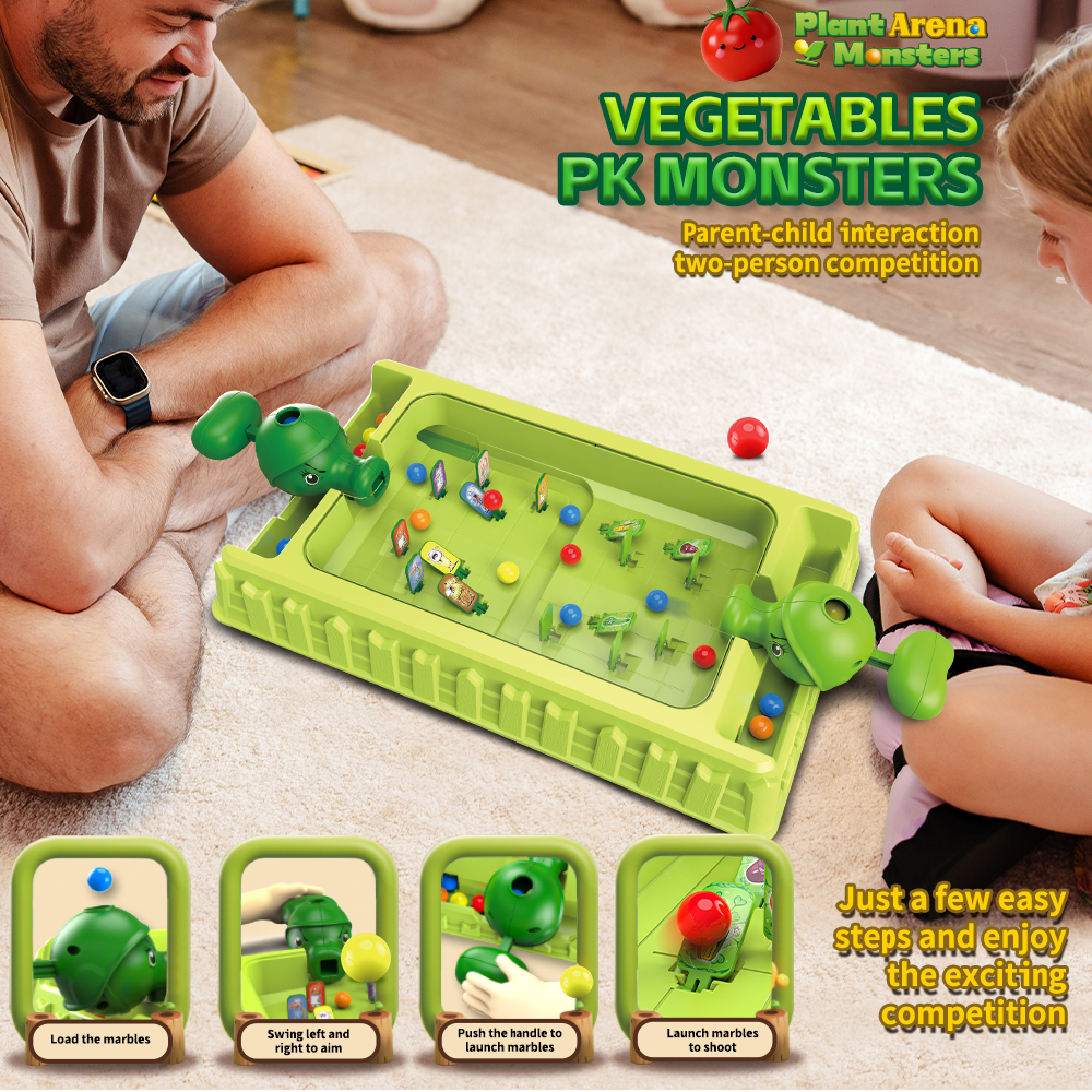 Plants vs. Zombies Pinball Shooting Machine Table Games for Kids Boost ...