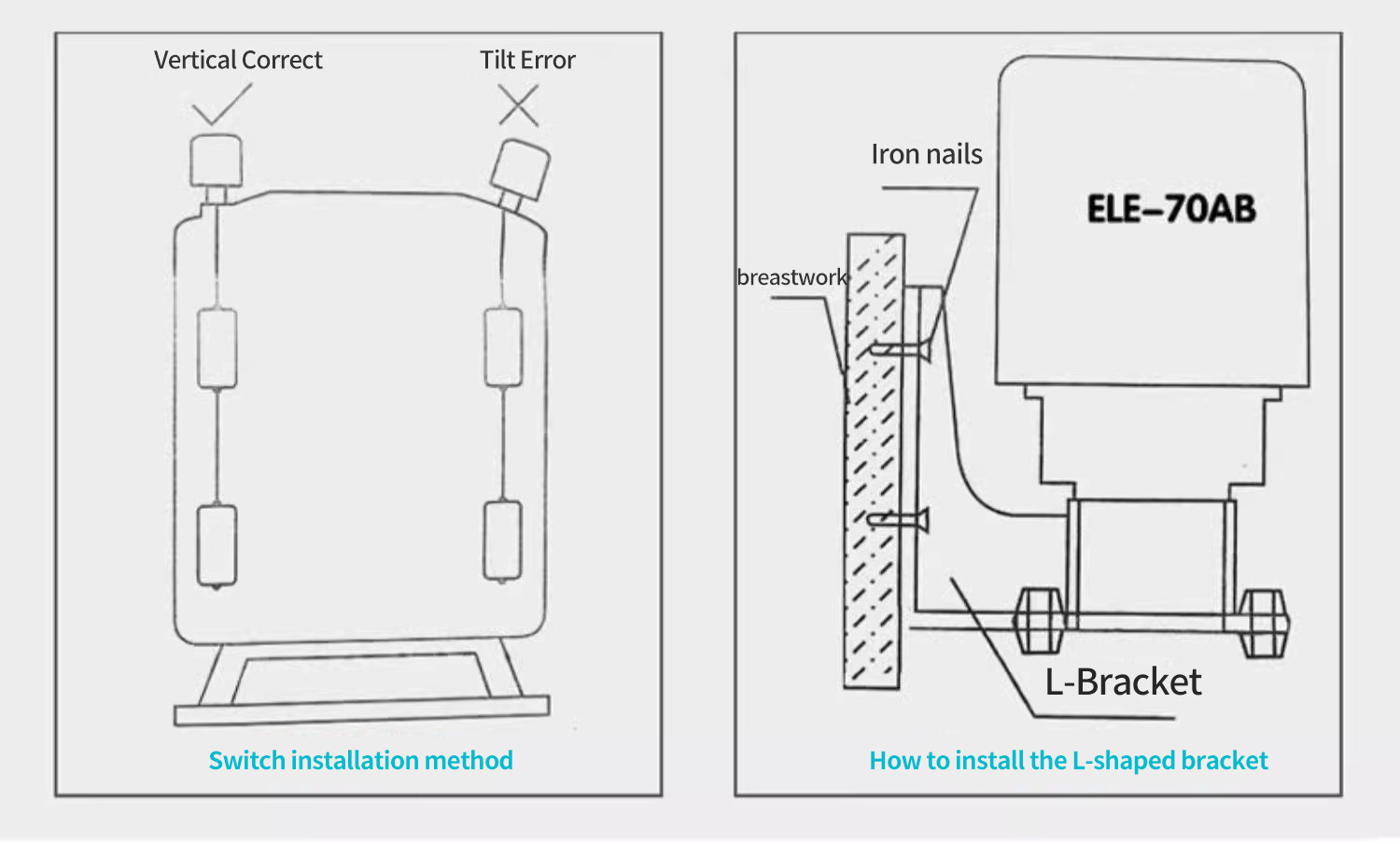 Liquid level control switch for water tank and reservoir liquid level ...