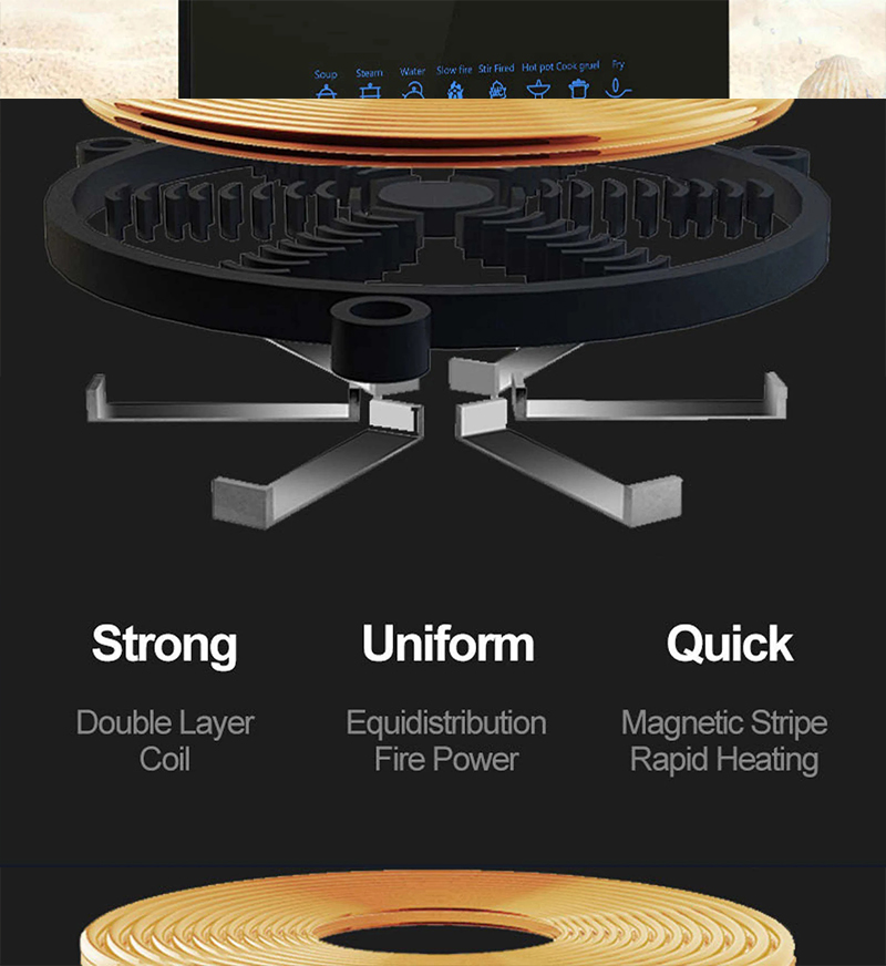 Multifunctional Induction Inverter Cooker Induction Cooker Inverter ...