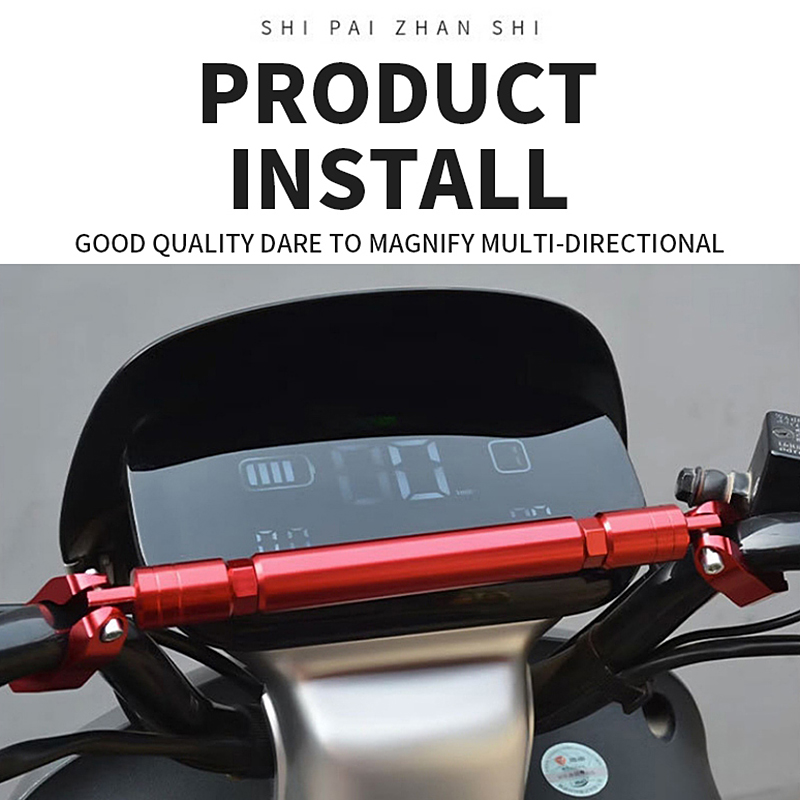 handle bar bracket motorcycle Universal Adjustable Handlebar Cross Bar ...